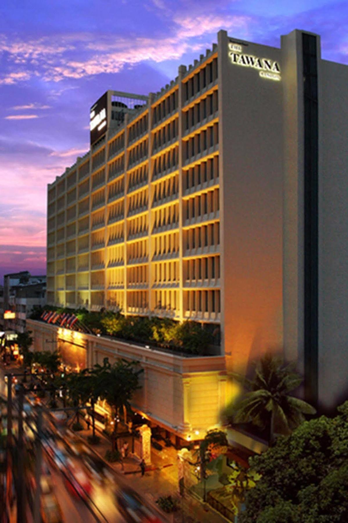 Hotel The Tawana Bangkok Exteriér fotografie